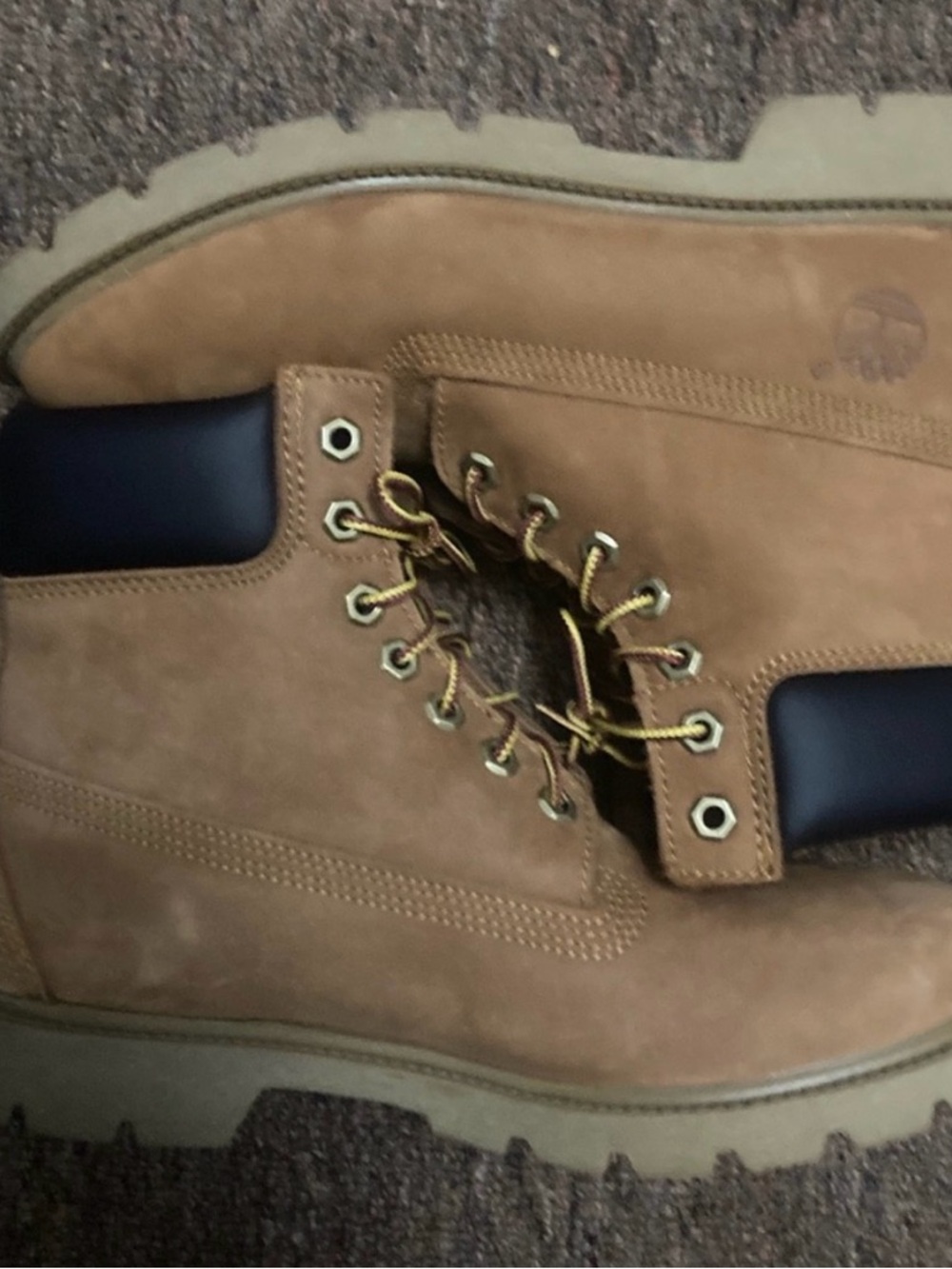 Women’s Lace-Up timberland Boots - Tan